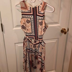 Top shop pattern dress